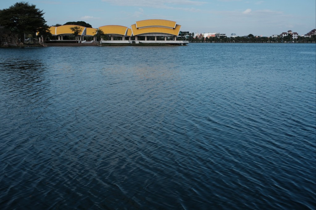 Yellow salas of Bung Ta Lua Park